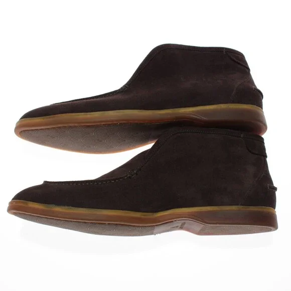 Di Bianco NWB Fidenza Suede Chukka Half Boots Size 42.5 (US 9.5) in Solid Brown